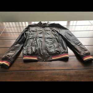 Forever 21 leather biker jacket